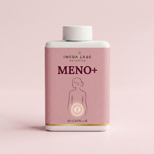 Meno+ Imera Labs Nutrition, flacon Flat Postal 150 ml, 60 capsule